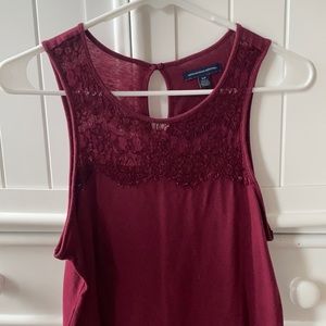 lace tank top